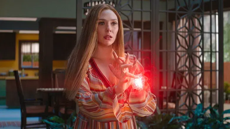 Bruja Escarlata y Visión - Fondo