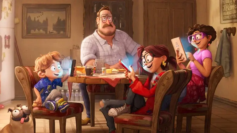 Los Mitchell contra las máquinas - Fondo