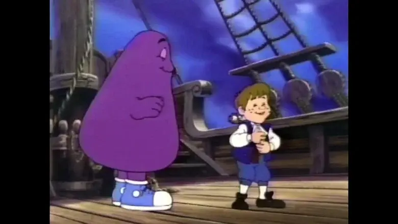 The Adventures of Ronald McDonald: McTreasure Island - Fondo