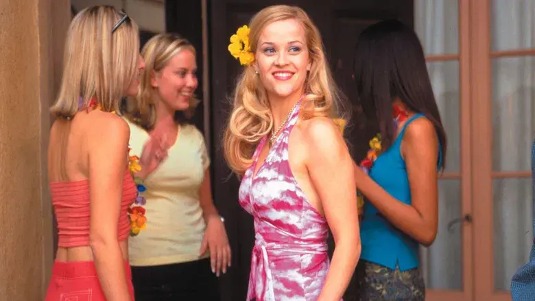 Una rubia muy legal - Fondo