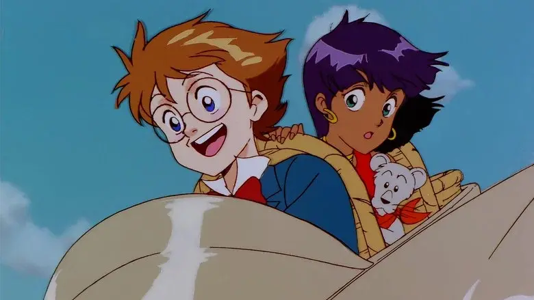 Nadia: El misterio de la piedra azul - Fondo