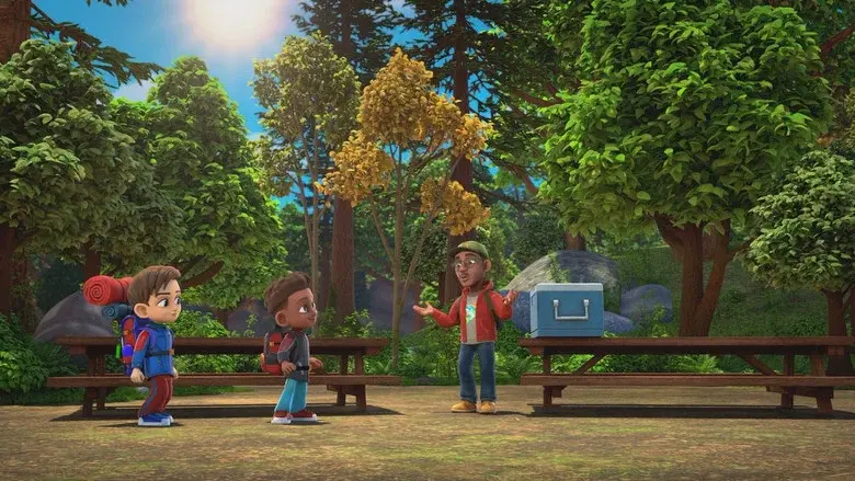 Una acampada misteriosa