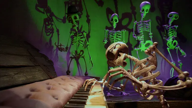 La novia cadáver - Fondo