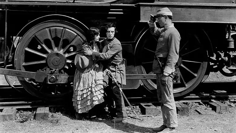 El maquinista de La General - Fondo