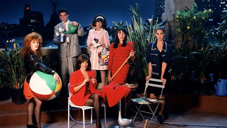 Mujeres al borde de un ataque de nervios - Fondo