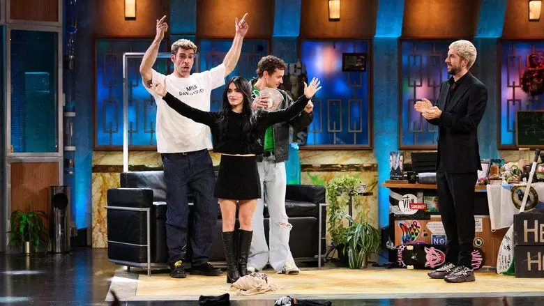 Lali, Arón Piper y Fernando Valdivielso