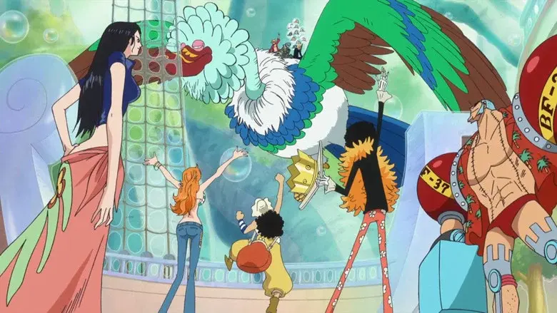 Todos a bordo. Luffy da la señal para ir al Nuevo Mundo