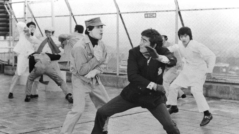 直撃地獄拳　大逆転 - Fondo