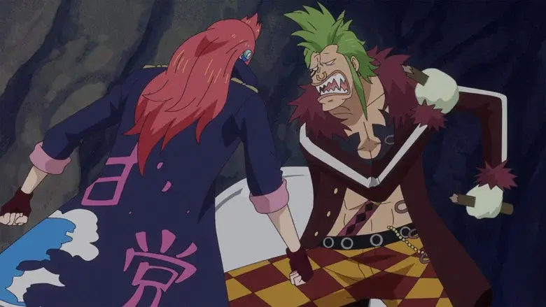 Un laberinto subterráneo. ¡Luffy contra el hombre vagoneta!