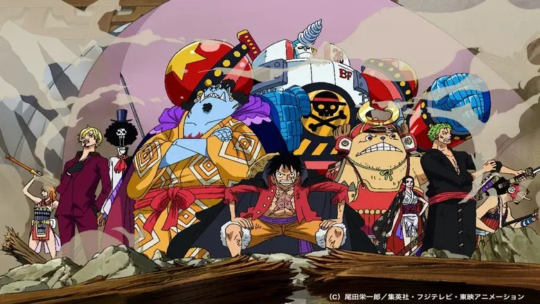 ¡Una fuerza abrumadora! ¡Los Sombrero de Paja se unen!