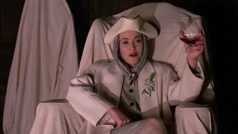 La guarida del gusano blanco - Fondo