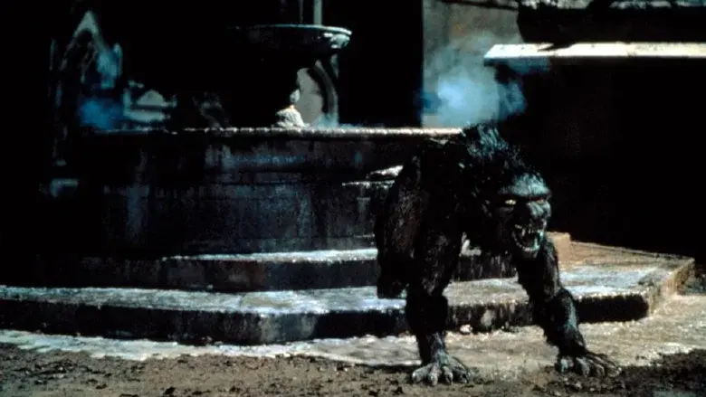 Un hombre lobo americano en París - Fondo