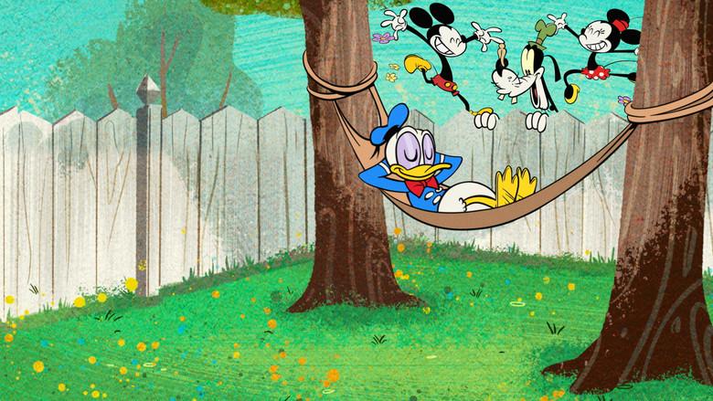 La maravillosa primavera de Mickey Mouse - Fondo