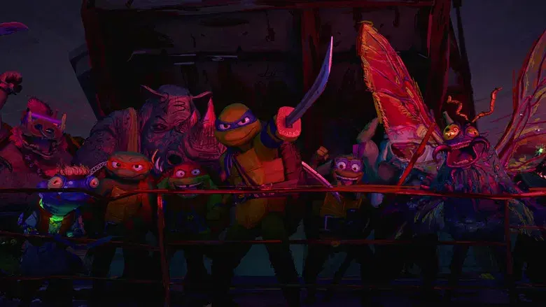 Ninja Turtles: Caos mutante - Fondo