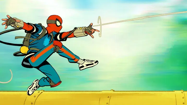 Tu amigo y vecino Spider-Man - Fondo