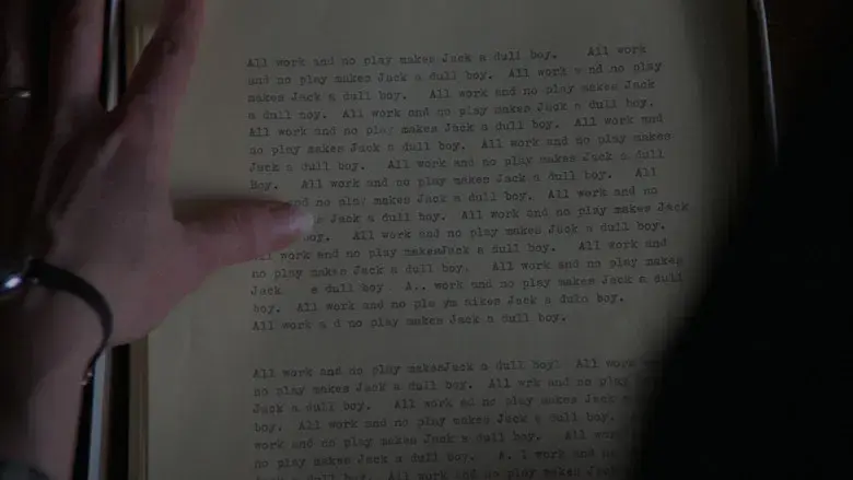 El resplandor - Fondo