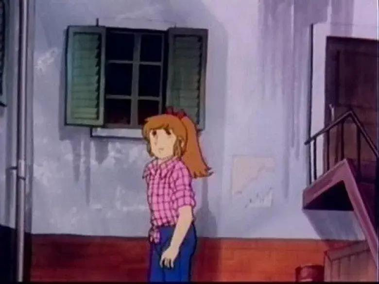 057 El puerto a través de una ventana