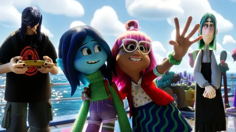 Ruby, aventuras de una kraken adolescente - Fondo