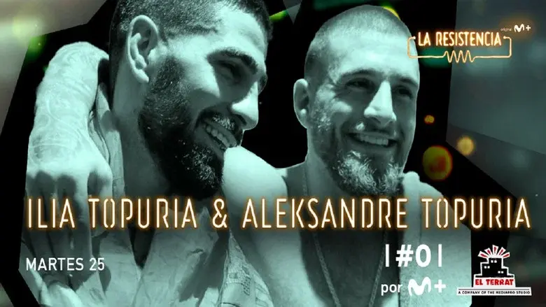 Ilia Topuria y Aleksandre Topuria