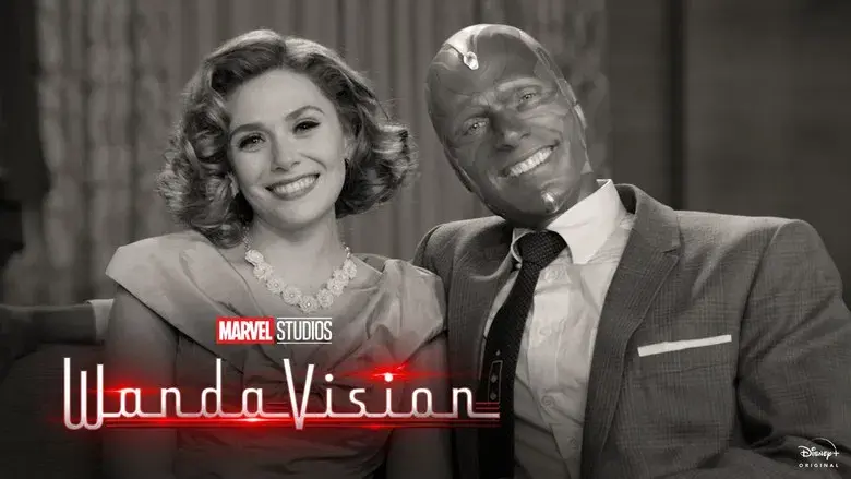 Bruja Escarlata y Visión - Fondo