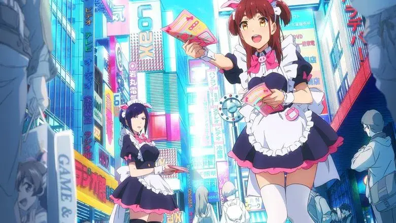 Akiba Maid Sensou - Fondo
