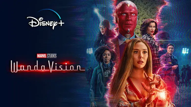 Bruja Escarlata y Visión - Fondo