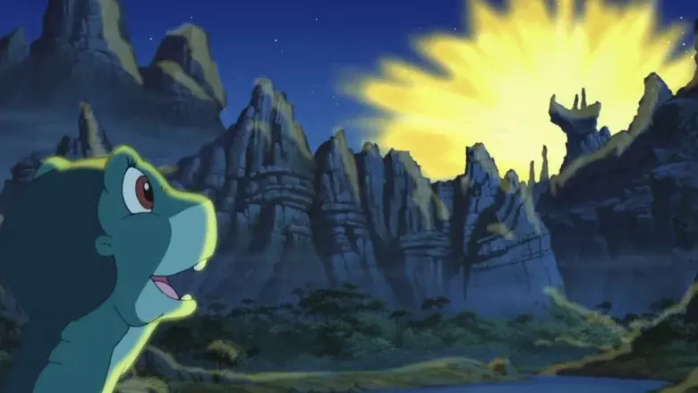 En busca del valle encantado VII: La misteriosa piedra de fuego - Fondo