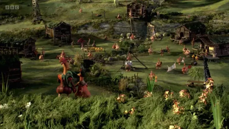 Chicken Run: Evasión en la granja - Fondo