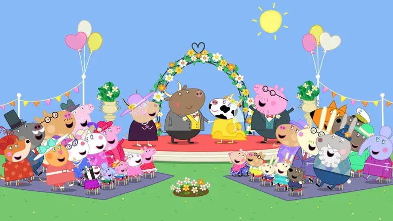 Peppa's Cinema Party - Fondo