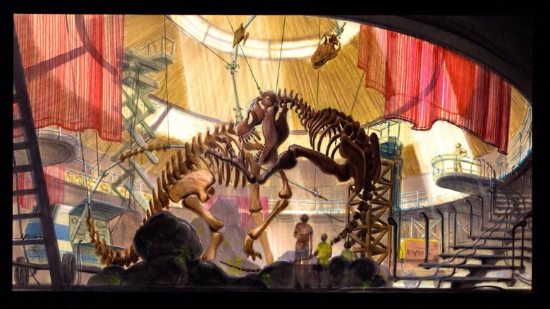 Jurassic Park (Parque Jurásico) - Fondo