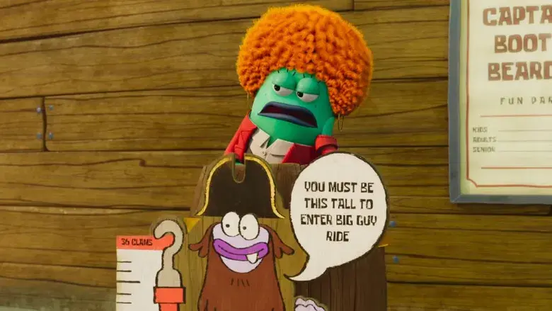 Bob Esponja: Una aventura pirata - Fondo