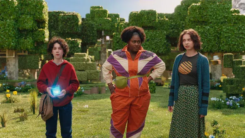 Una película de Minecraft - Fondo