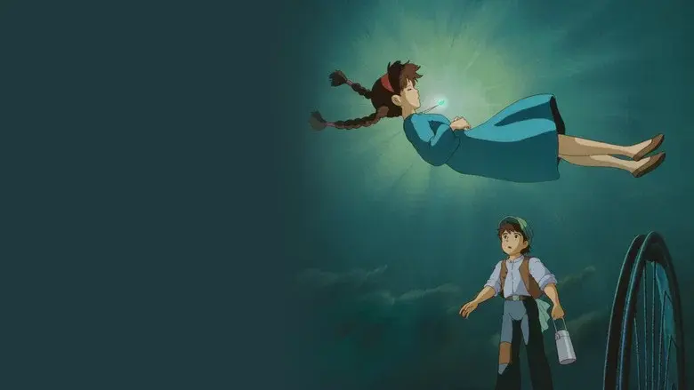 El castillo en el cielo - Fondo