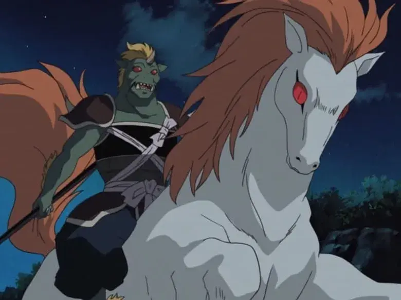 Entei desbocado y el terrible Hakudoshi