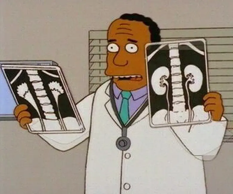Homer Simpson en: Problemas de riñón