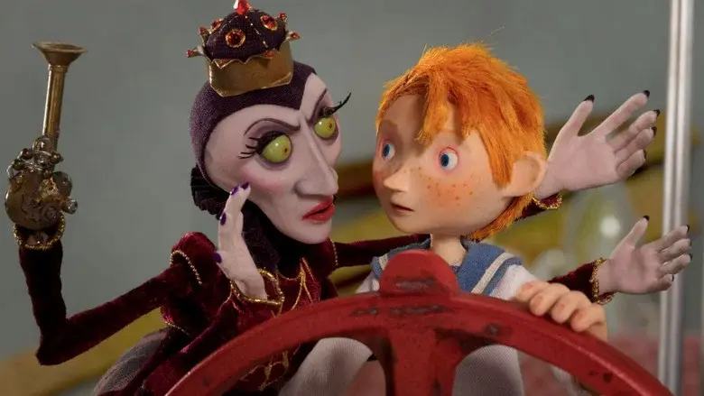 Captain Morten and the Spider Queen - Fondo