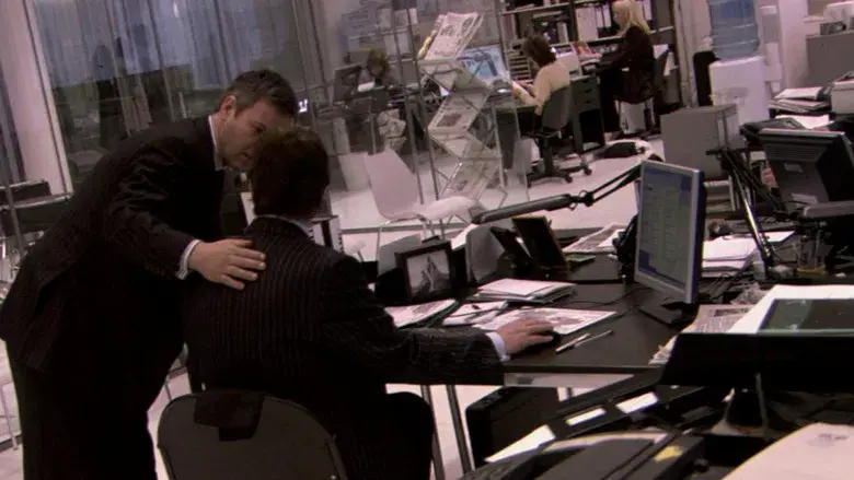 Escándalo en la redacción - Fondo