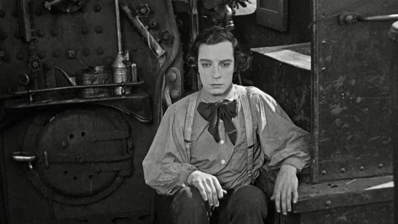 El maquinista de La General - Fondo