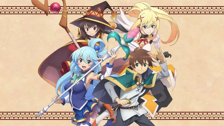 KONOSUBA. Un Mundo Maravilloso. - Fondo