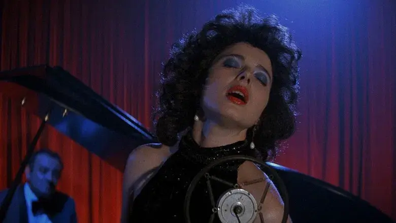 Terciopelo azul - Fondo