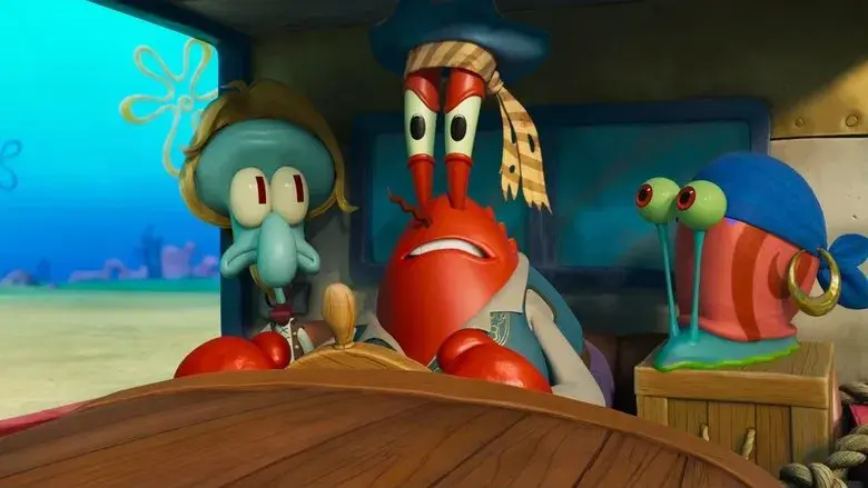 Bob Esponja: Una aventura pirata - Fondo