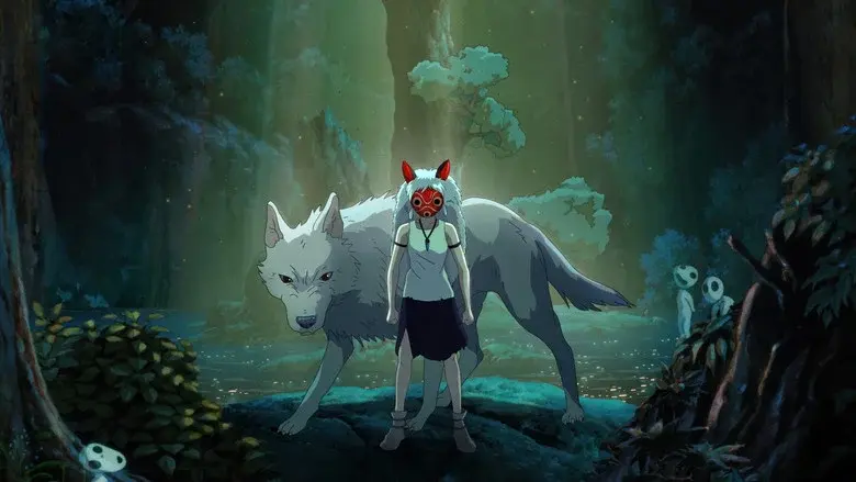 La princesa Mononoke - Fondo