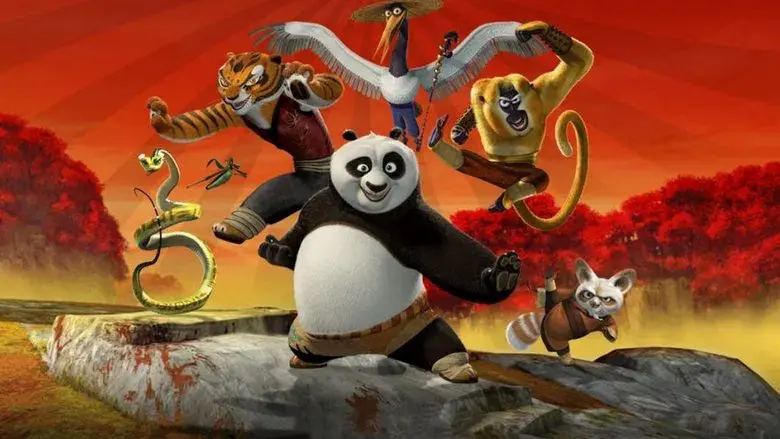 Kung Fu Panda: Los secretos de los cinco furiosos - Fondo