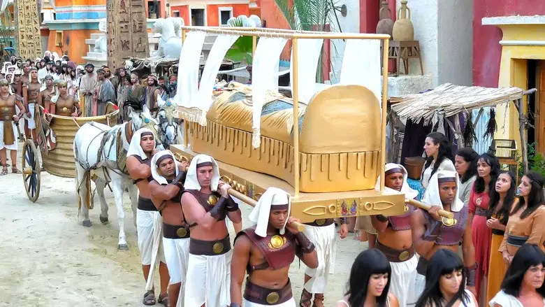 Moisés y los diez mandamientos: La película - Fondo