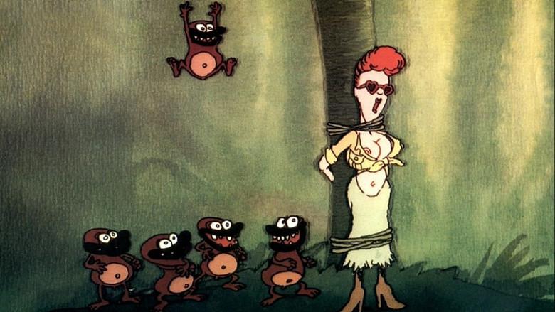 Tarzoon, la vergüenza de la jungla - Fondo