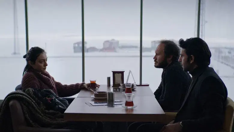 Sobre la hierba seca - Fondo