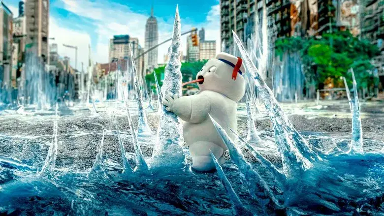 Cazafantasmas: Imperio helado - Fondo