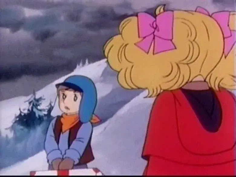 058 La vuelta al hogar bajo la nieve