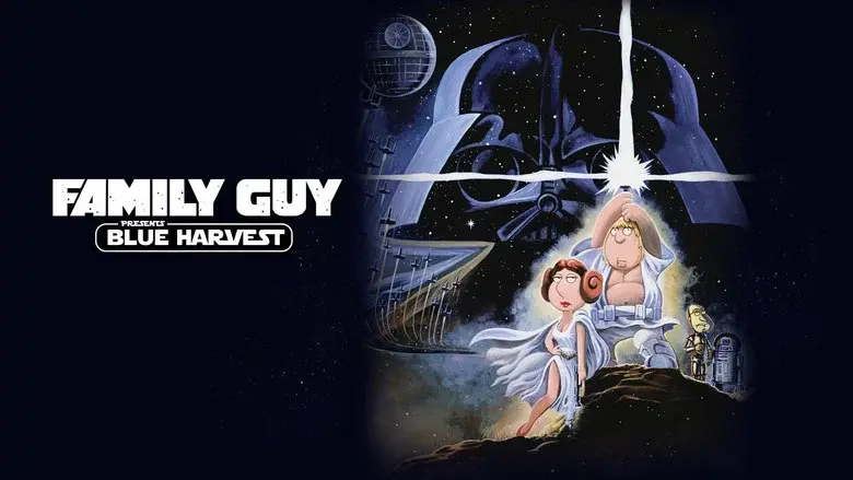 Padre de familia presenta Blue Harvest - Fondo