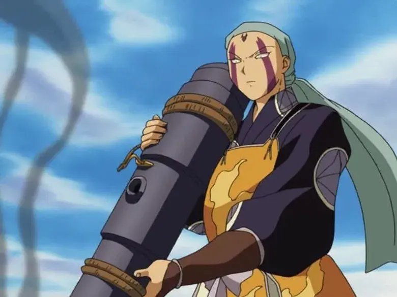 Inuyasha desaparece en un río en llamas